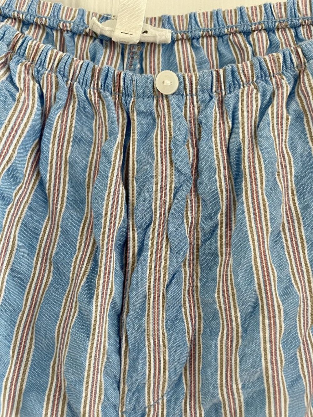 aerie Blue and White Striped Pajama Set - Picture 8 of 9